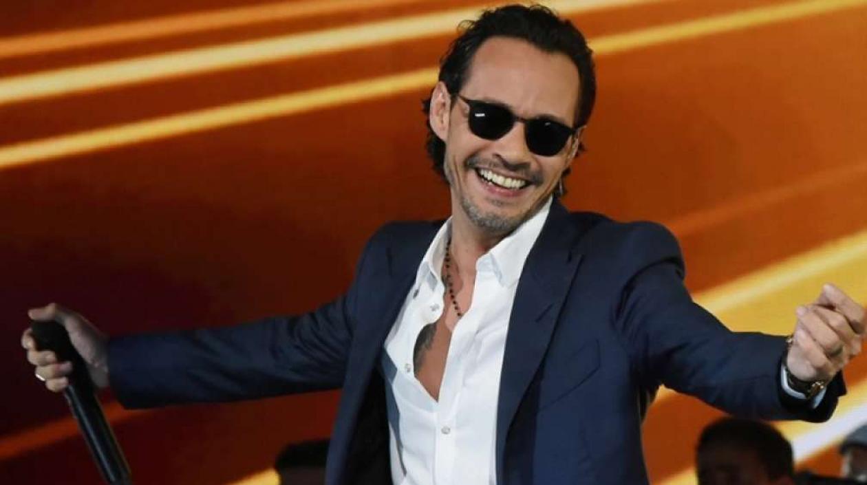 El cantante Marc Anthony.
