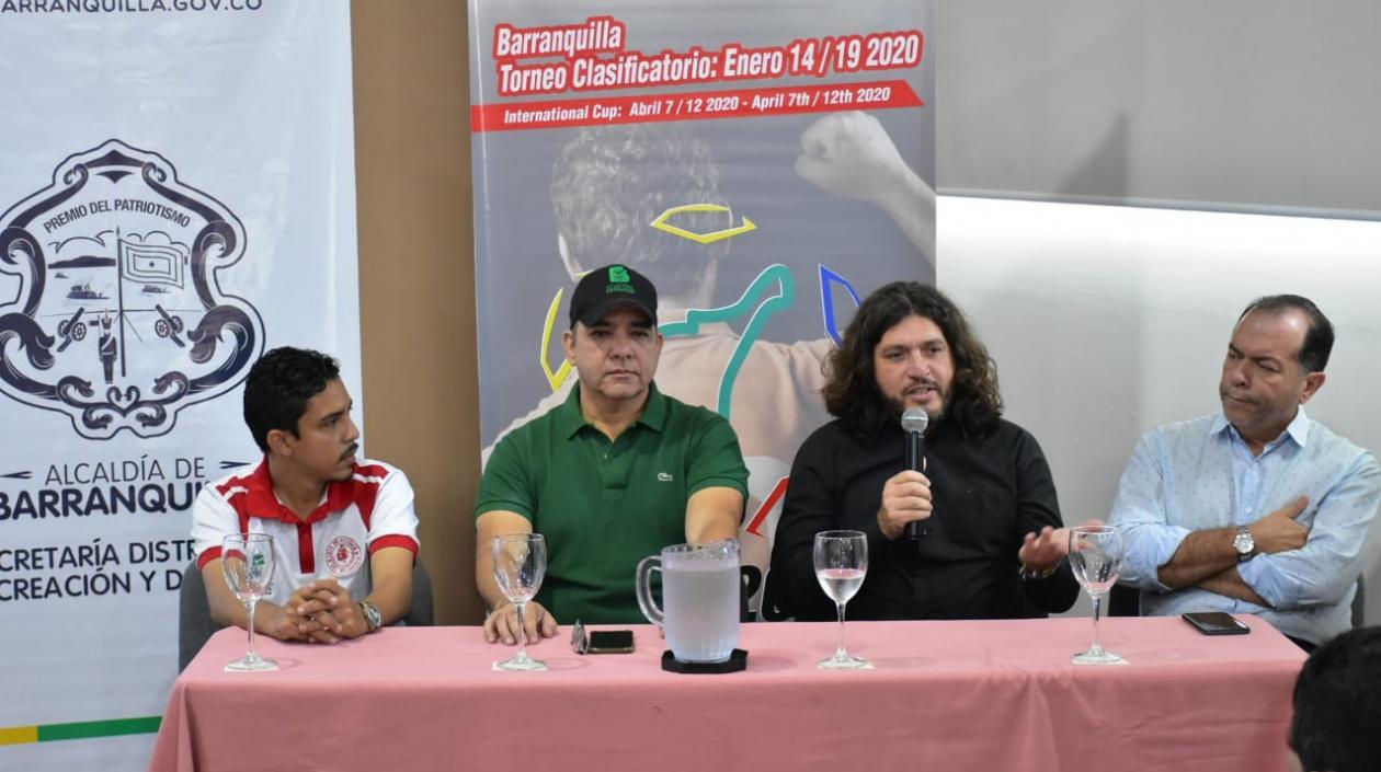 Carlos Mauricio Castro, director general del torneo. 