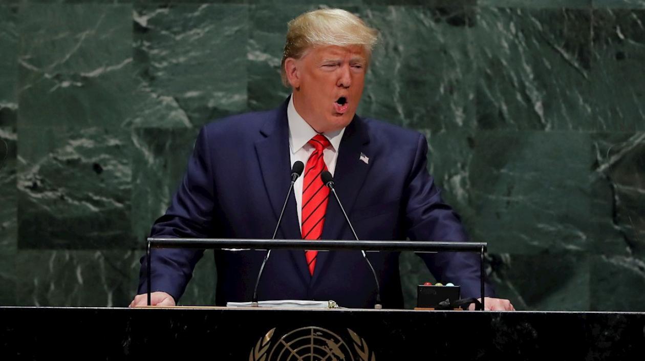 Donald Trump, presidente de Estados Unidos.