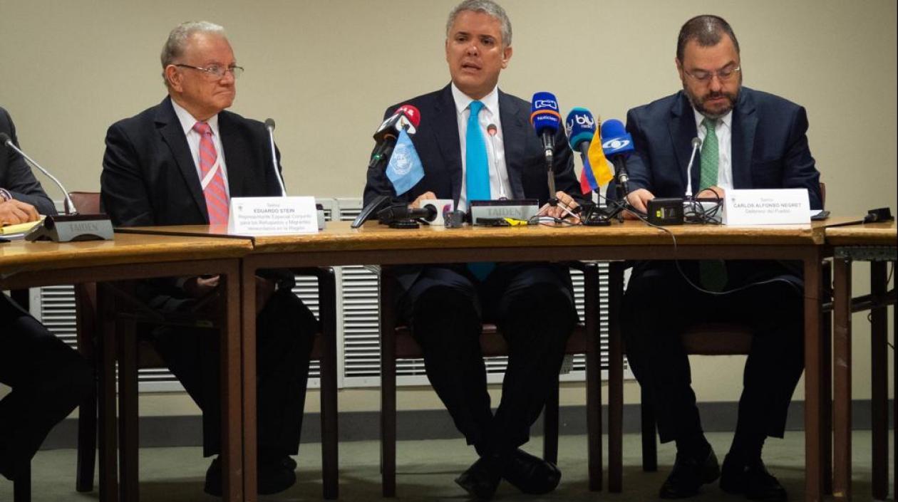 El Presidente de la República, Iván Duque.