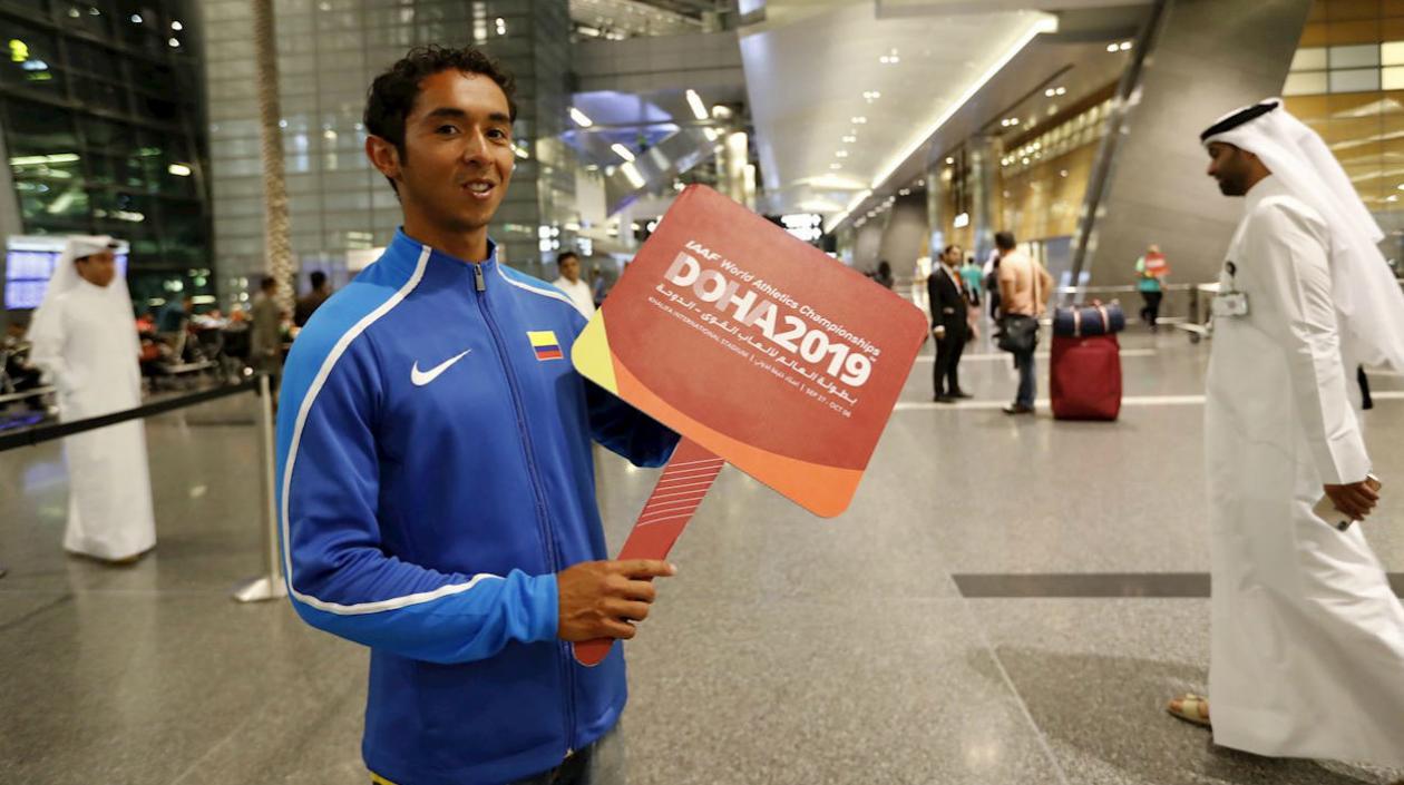 Alexander Castañeda, atleta colombiano. 