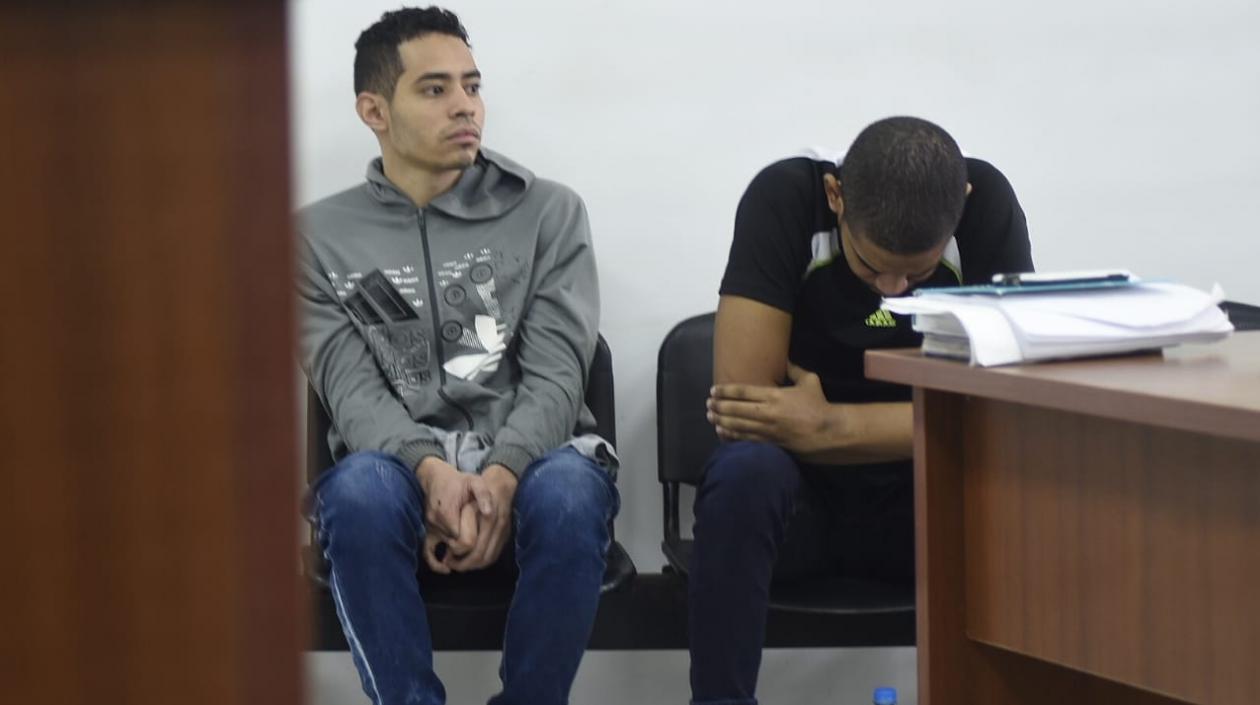 Joan Severiche Beltrán y Arley de Jesús Riquet Baldovino.