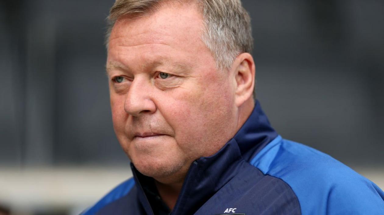 Wally Downes, técnico inglés. 