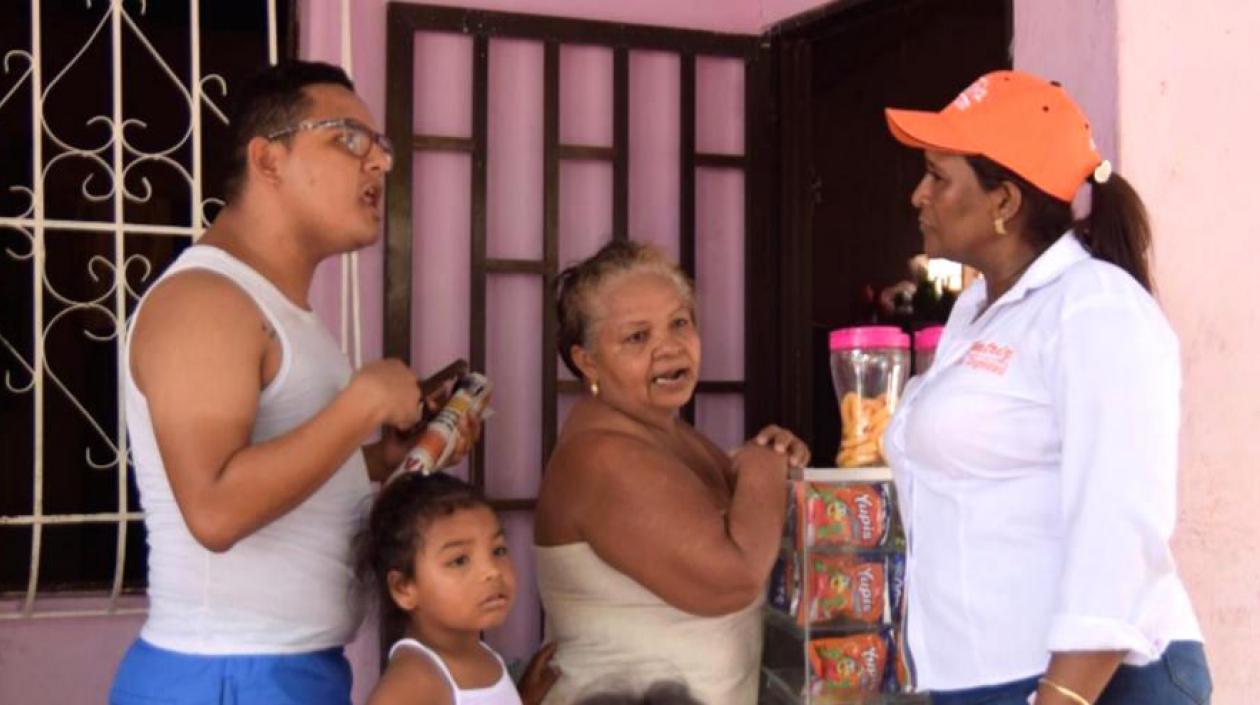 Beatriz Barraza, candidata a la Alcaldía de Soledad.