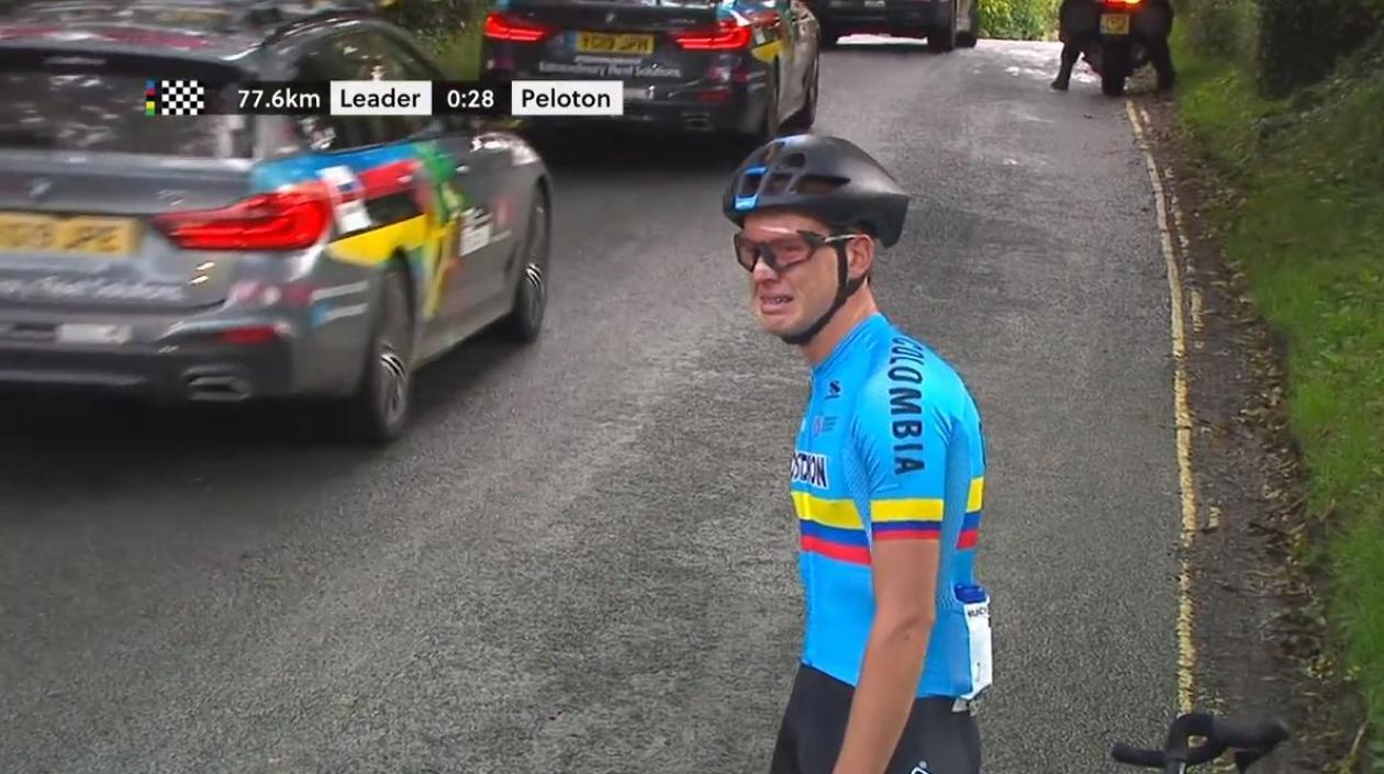 Germán Darío Gómez, ciclista colombiano. 