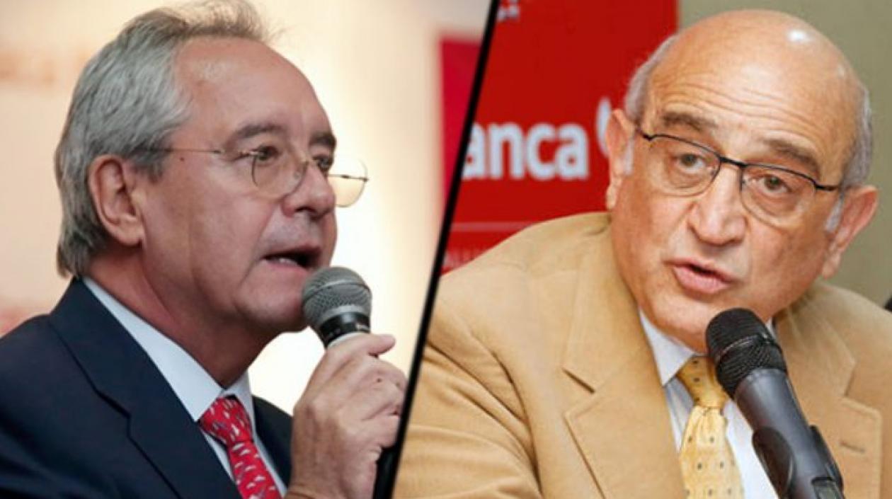  Roberto Kriete y Germán Efromovich, empresarios.