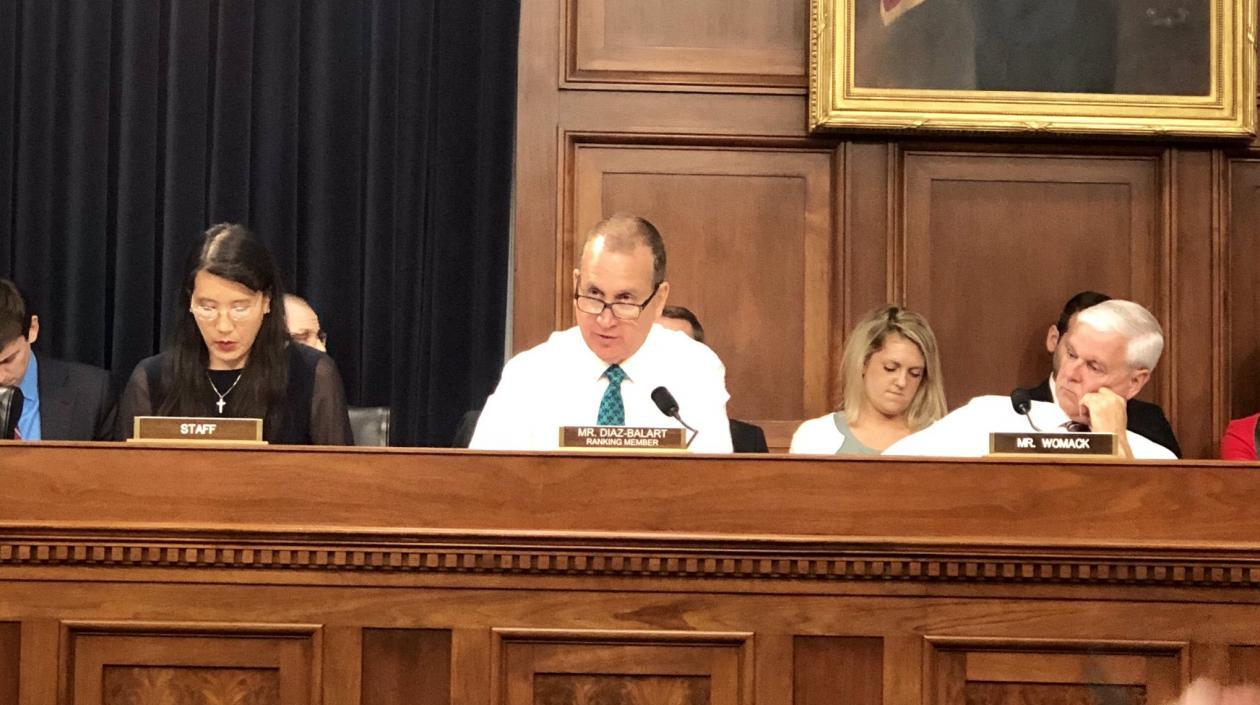 El congresista estadounidense Mario Díaz-Balart