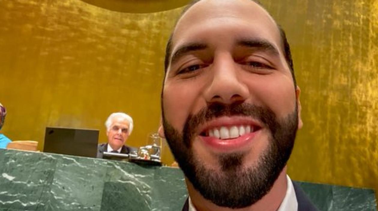 Nayib Bukele, Presidente de El Salvador.