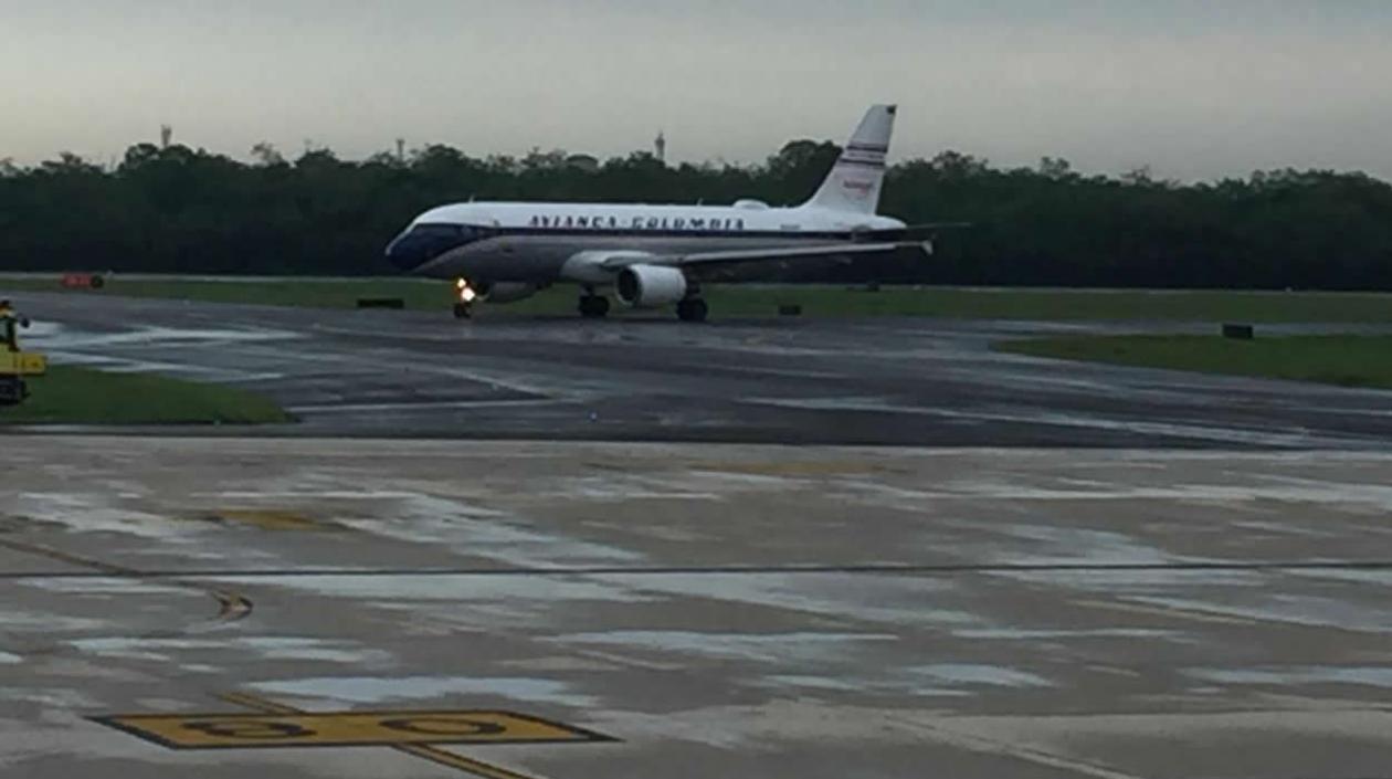 El A320 de matrícula N284AV