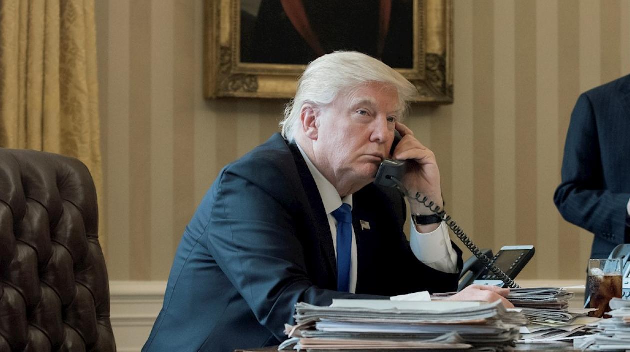 Donald Trump, presidente de Estados Unidos.