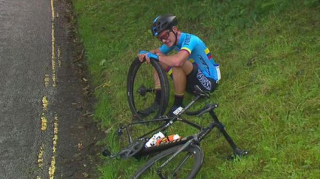 Germán Darío Gómez Becerra, ciclista.