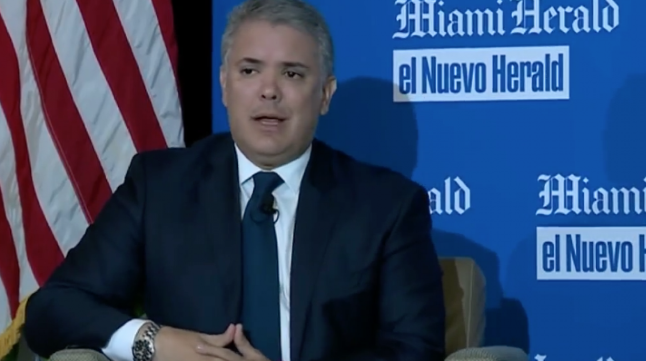 Iván Duque, presidente de Colombia.