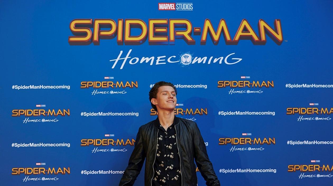 Tom Holland, protagonista de Spider-Man.