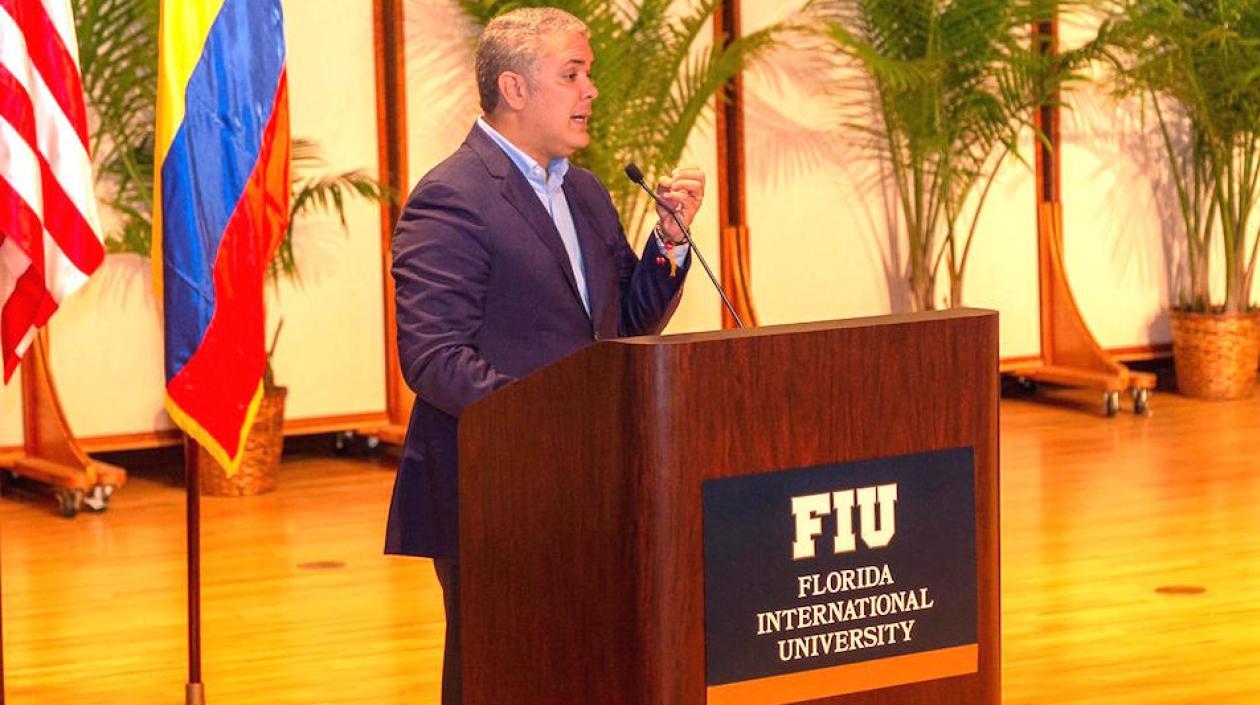 Iván Duque, Presidente de la República.