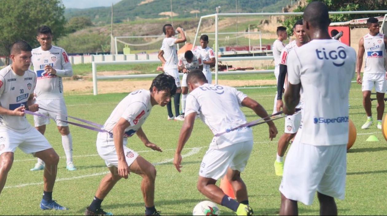 Entrenamiento del Junior para enfrentar el clásico costeño.