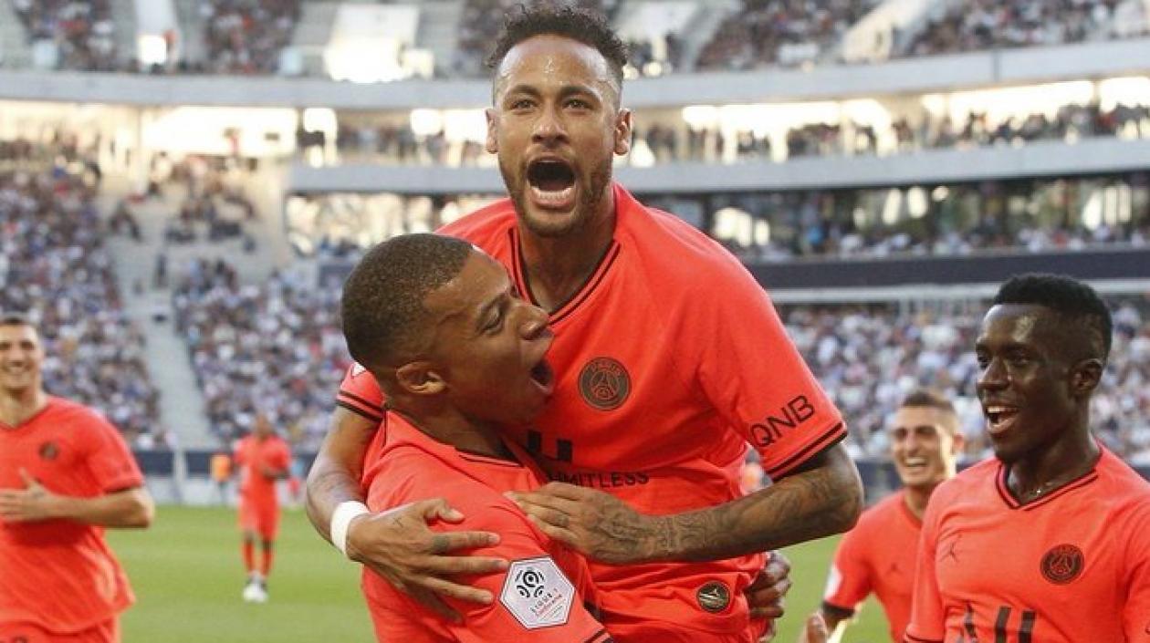 Mbappé y Neymar.