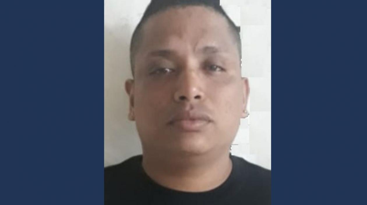 Carlos Gregorio Padilla De la Hoz, capturado.