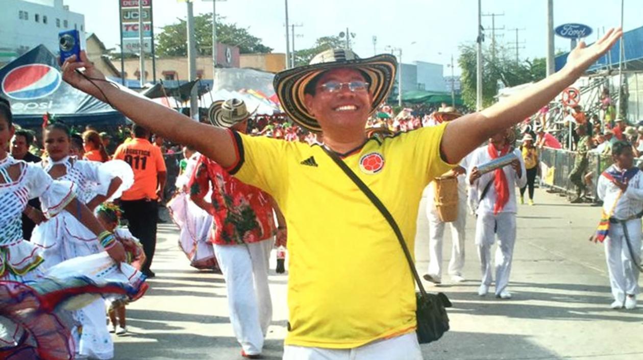 Alcides Romero, Rey Momo del Carnaval de Barranquilla 2020.