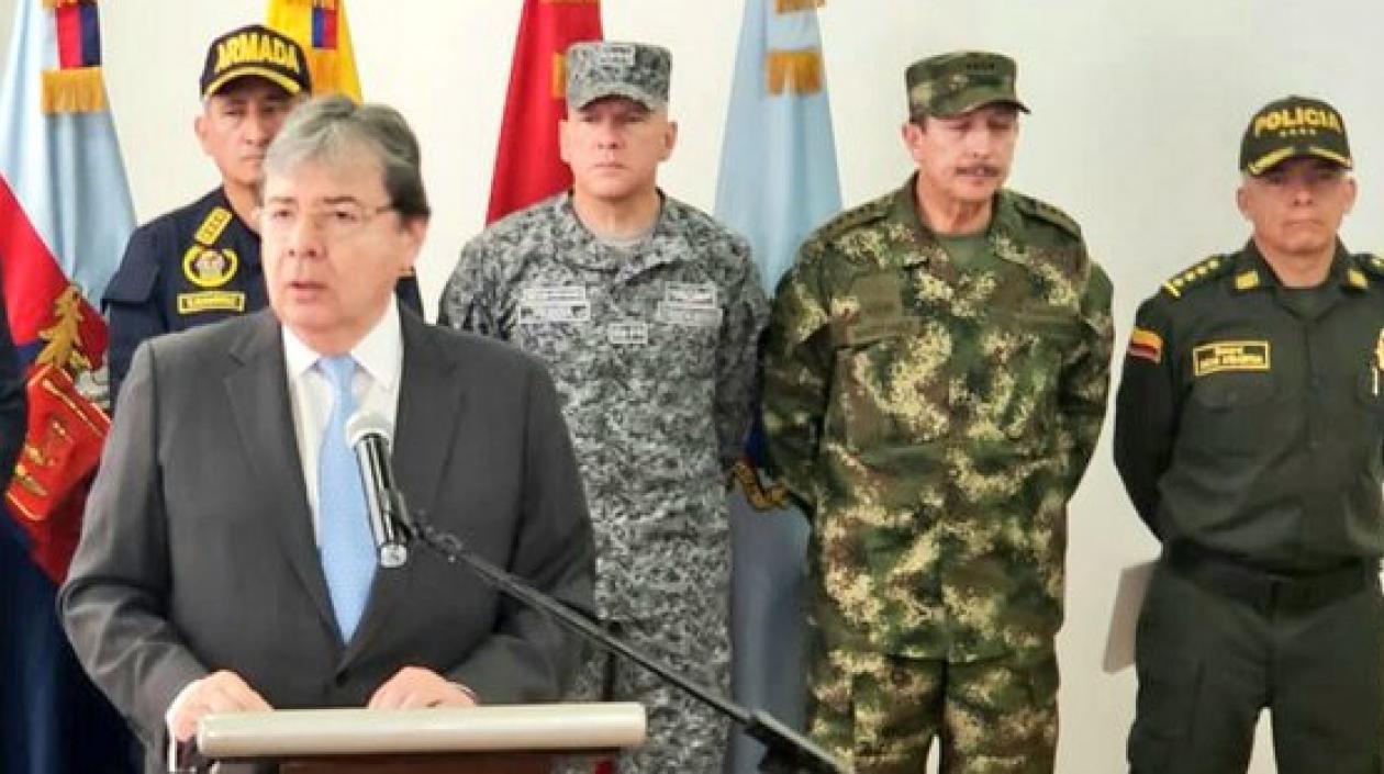 Carlos Holmes Trujillo, canciller de Colombia.