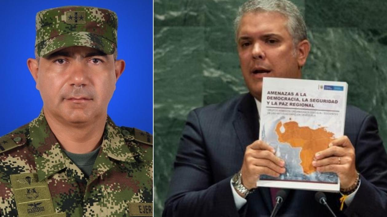 El general Oswaldo Peña Bermeo fue el primer militar retirado por las fallas en el dossier de Duque.