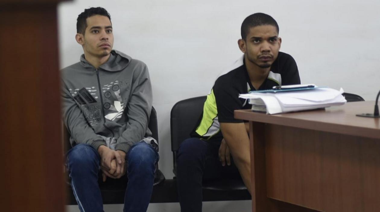 Joan Severiche Beltrán y Arley De Jesús Riquett Baldovino.