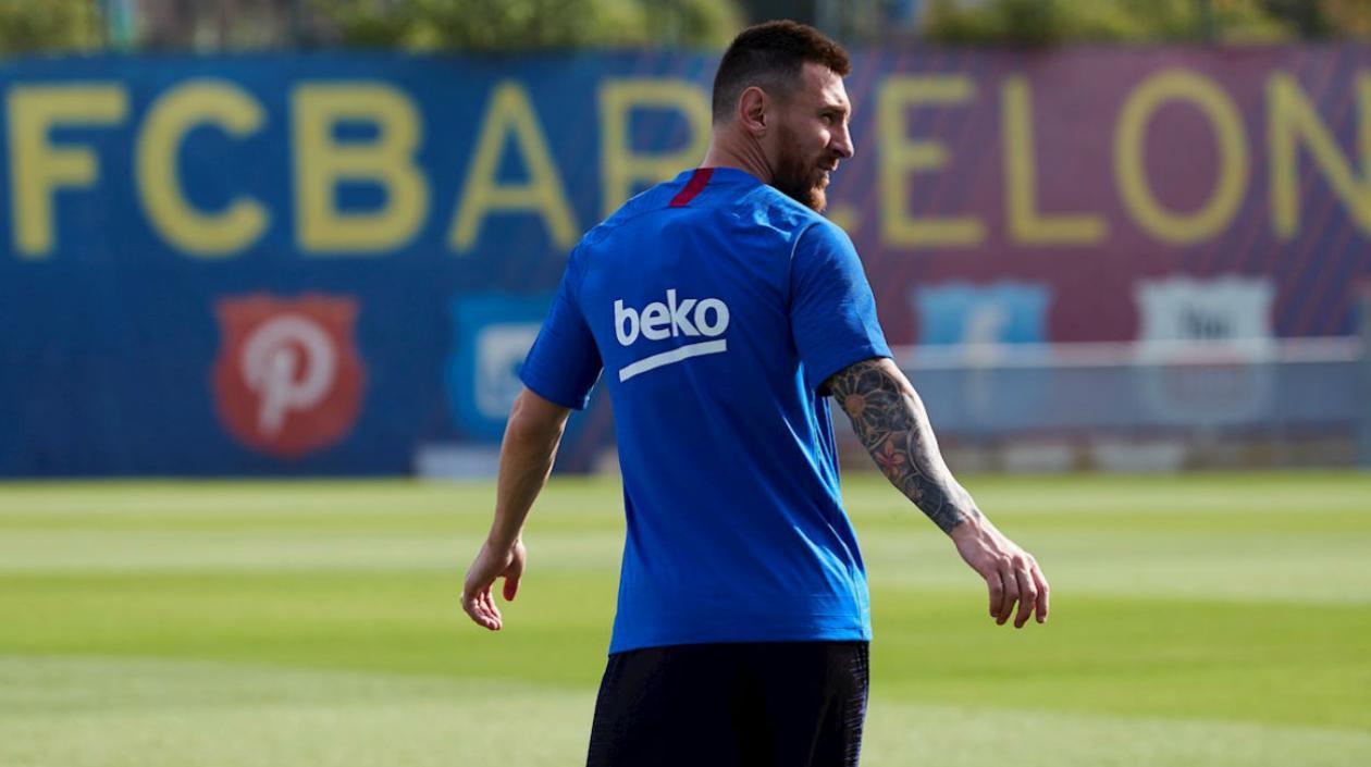 Lionel Messi, jugador argentino. 