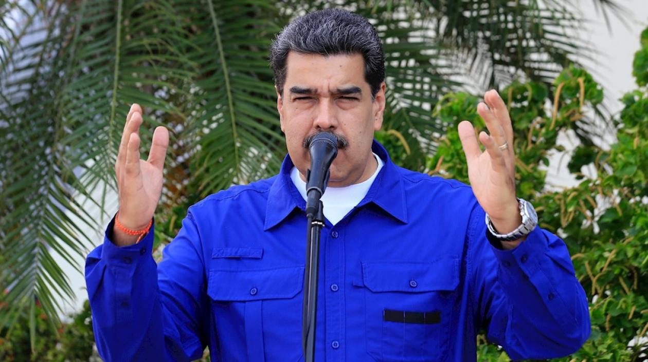 El Presidente de Venezuela, Nicolás Maduro.