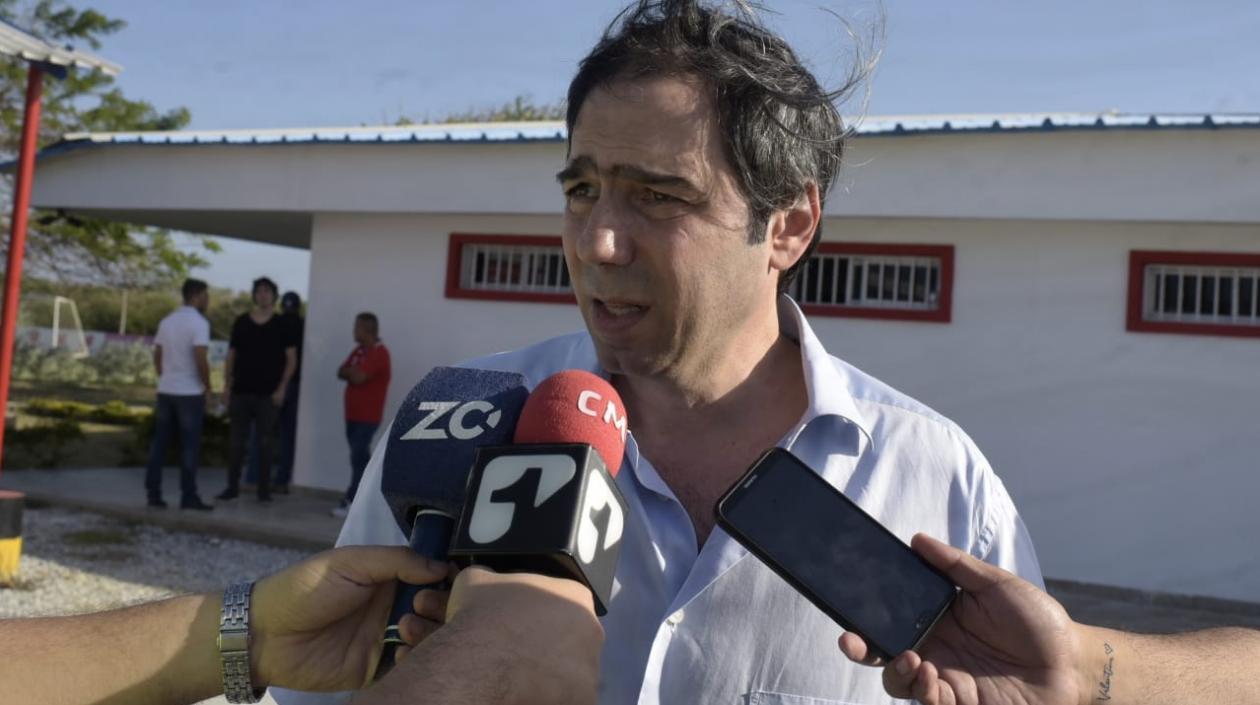 El presidente de Junior, Antonio Char.