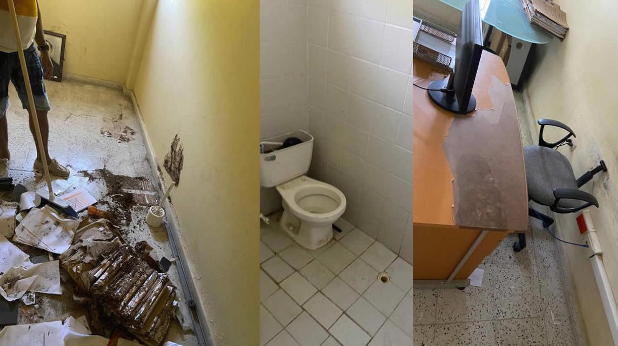 Desastre total en la Alcaldía de Juan de Acosta.