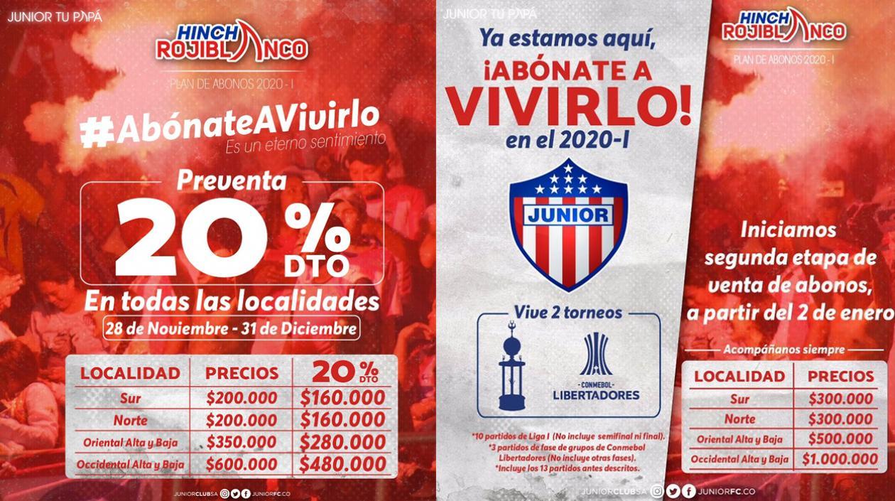 Precios ofrecidos en noviembre, contra los que cobrarán en enero. 