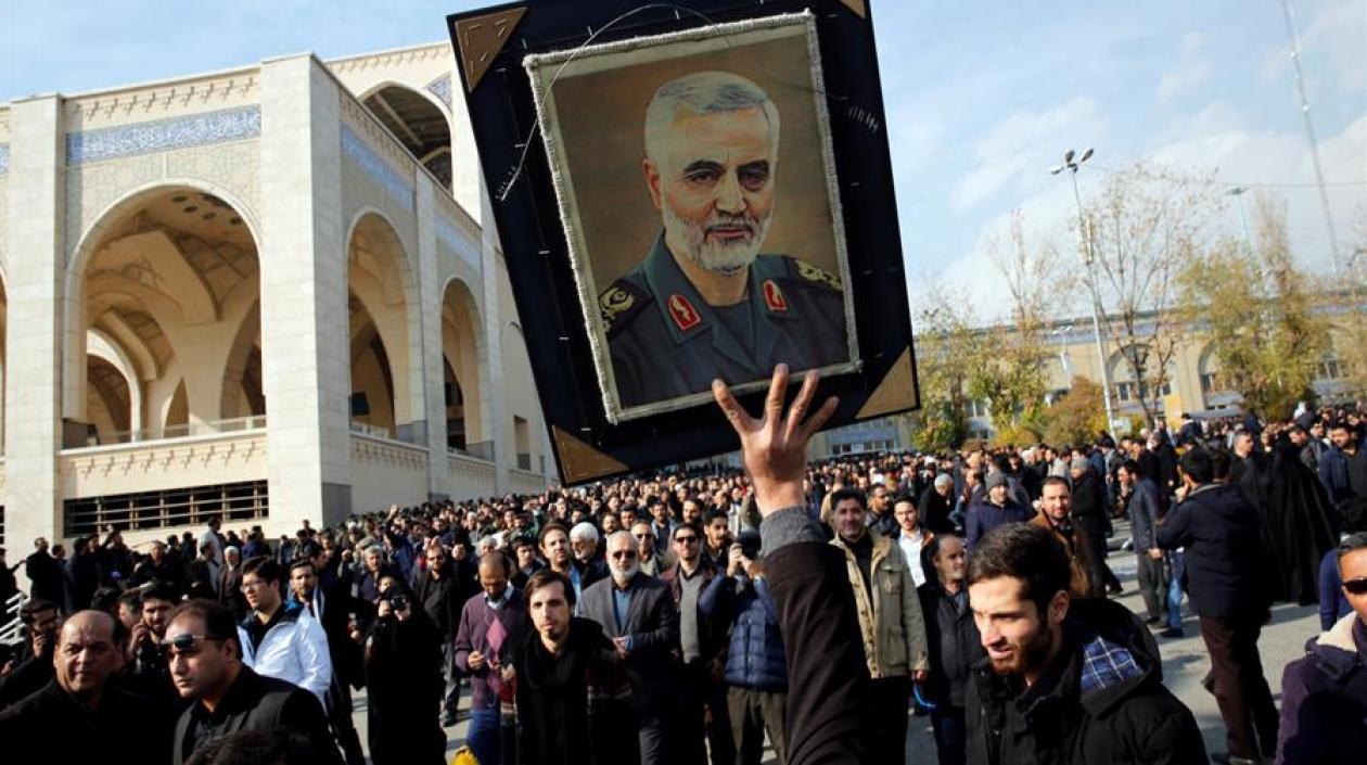 Duelo en Irán por muerte del general Qasem Soleimani.