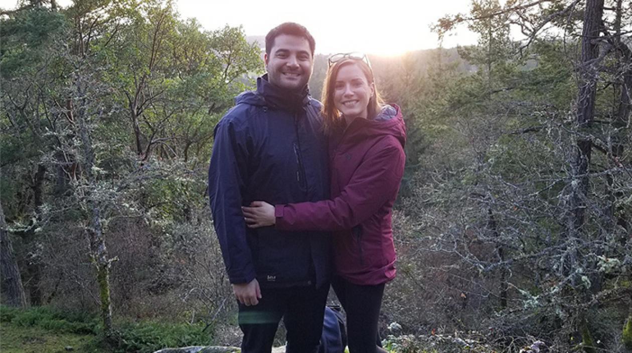 Foto tomada por Meghan Markle de la pareja Iliya Pavlovic y Asymina Kantorowicz.