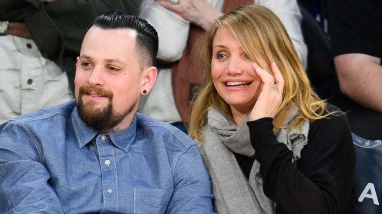 La actriz Cameron Diaz y el músico Benjamin Madden.