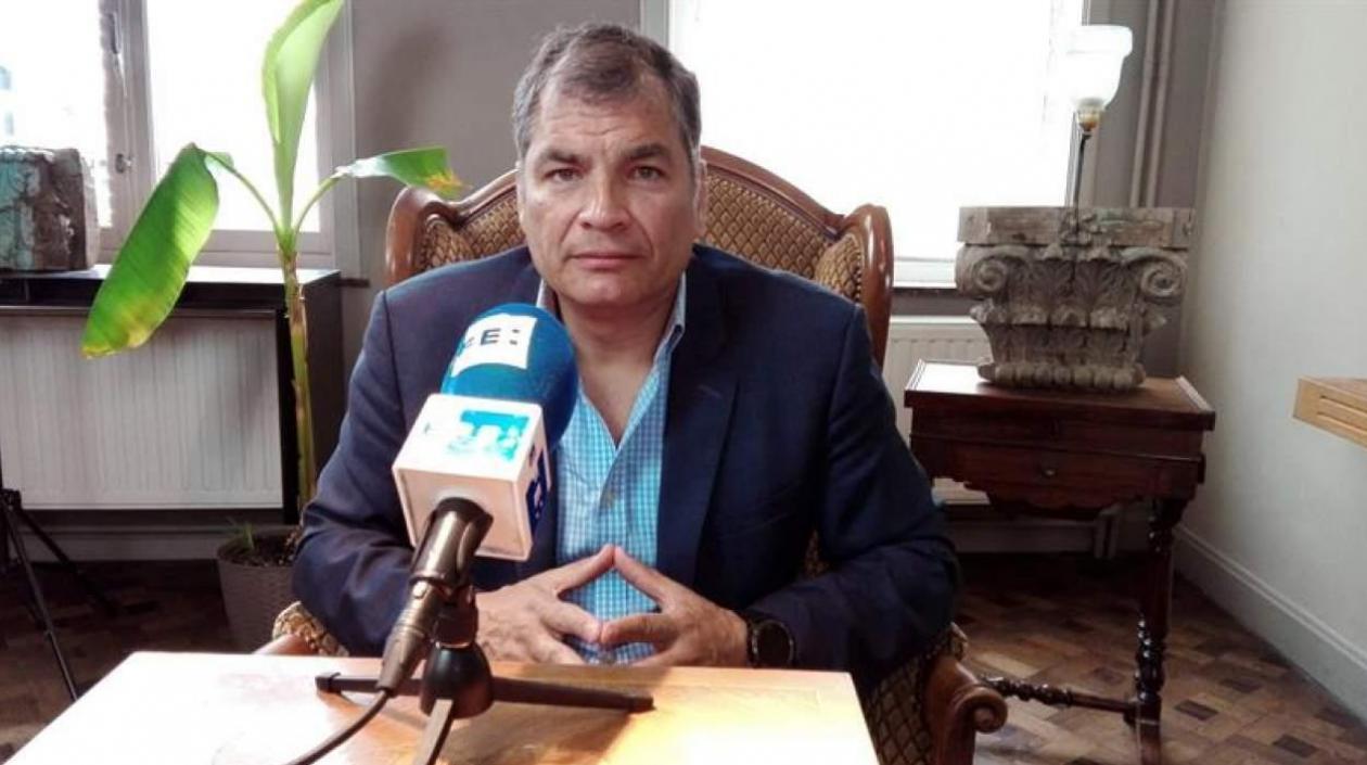 El expresidente de Ecuador, Rafael Correa.