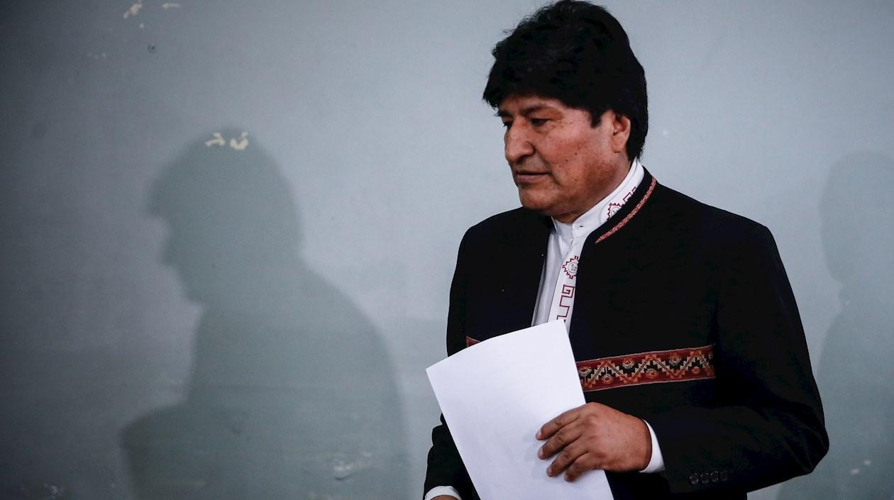 El expresidente boliviano Evo Morales.