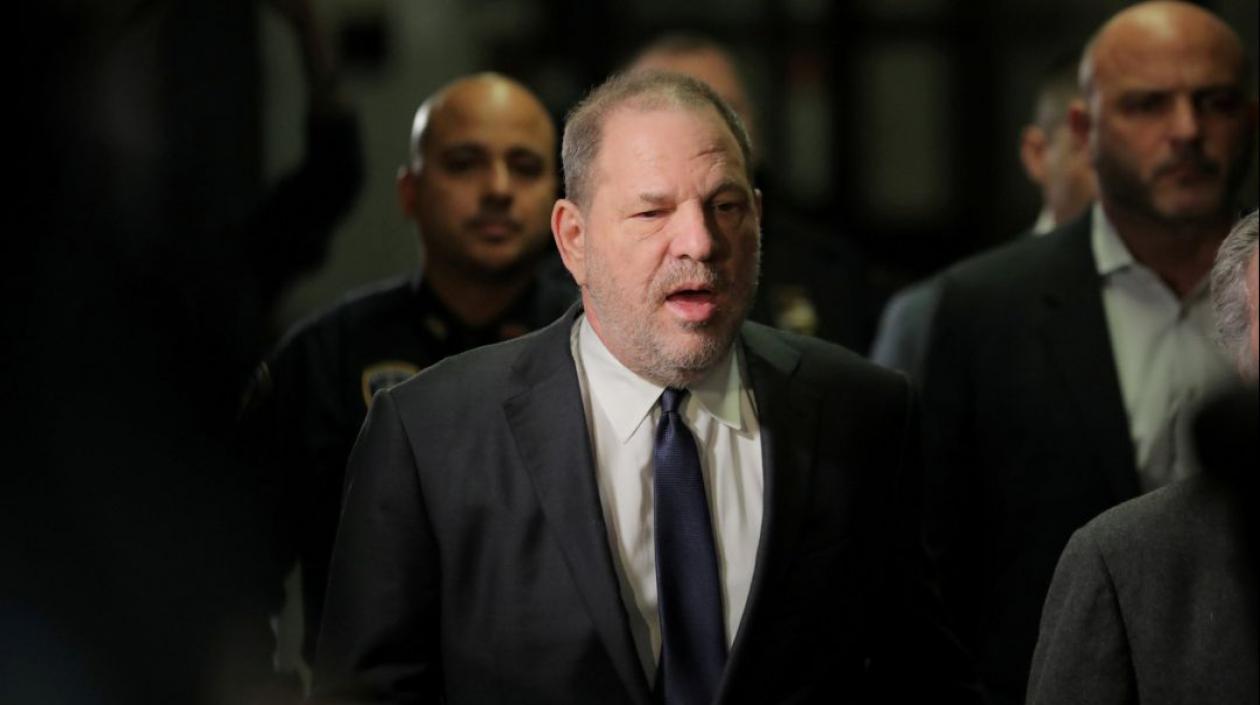 El exproductor de Hollywood Harvey Weinstein.