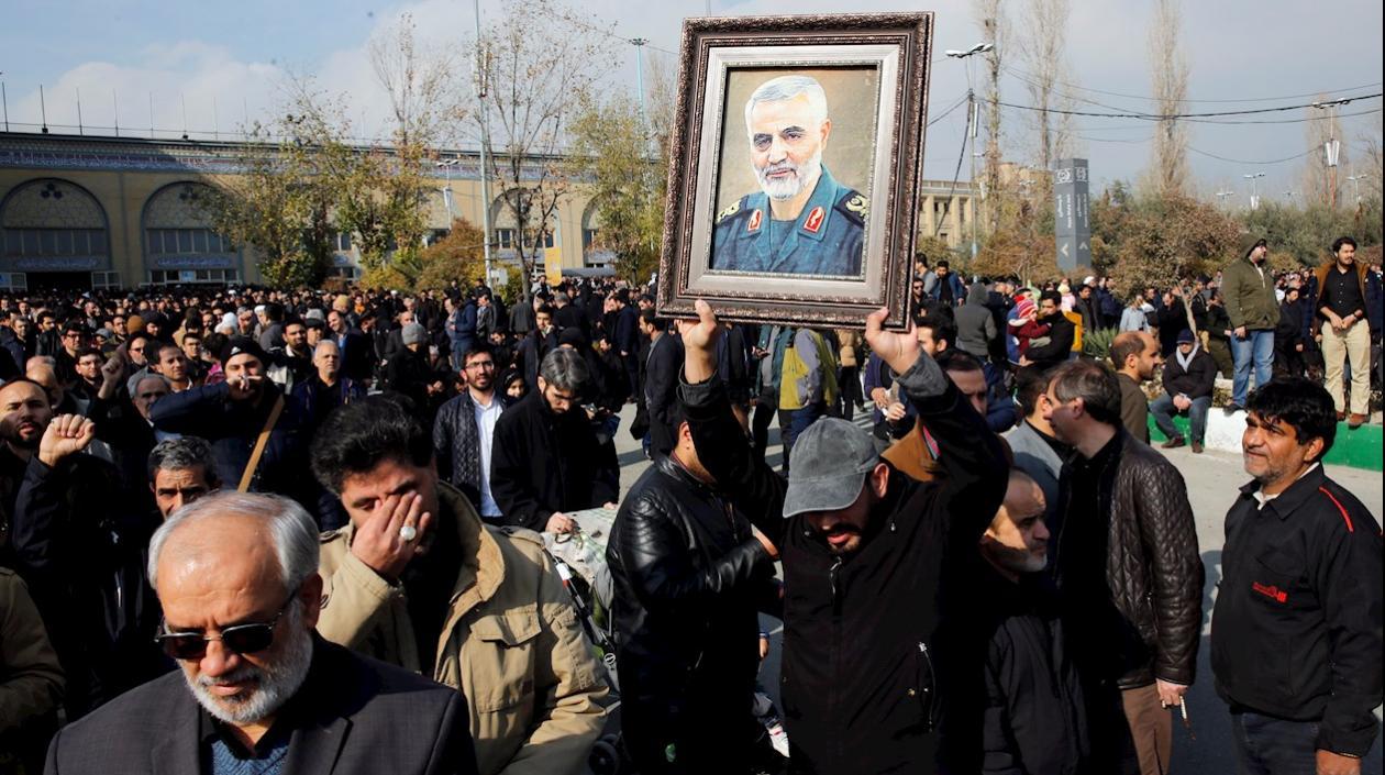 Homenajes a Qasem Soleimaní.
