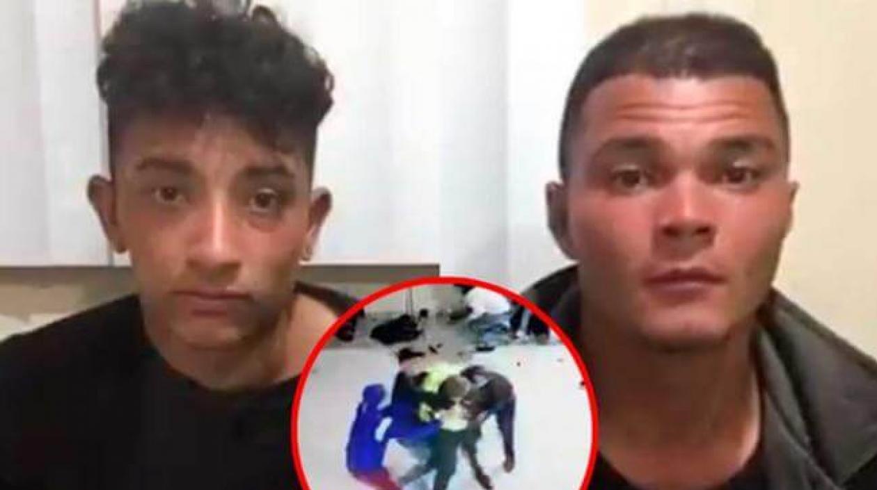 Aníbal Padron Salinas y Jhonnel Eduardo Ibarra Jaspe.