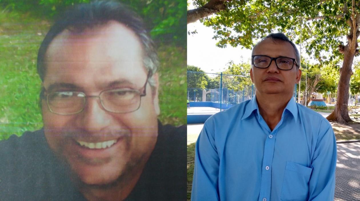 El pastor Hernando Chamorro y su hermano Jorge.