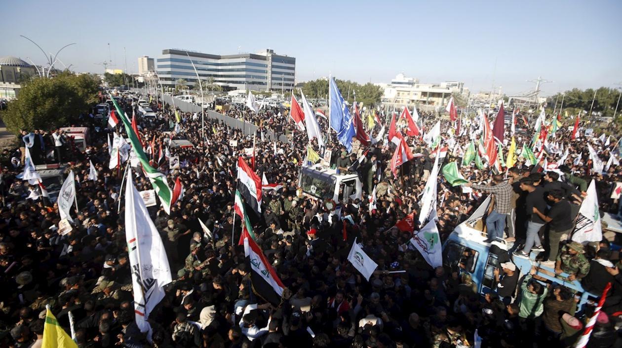 Momento del funeral.