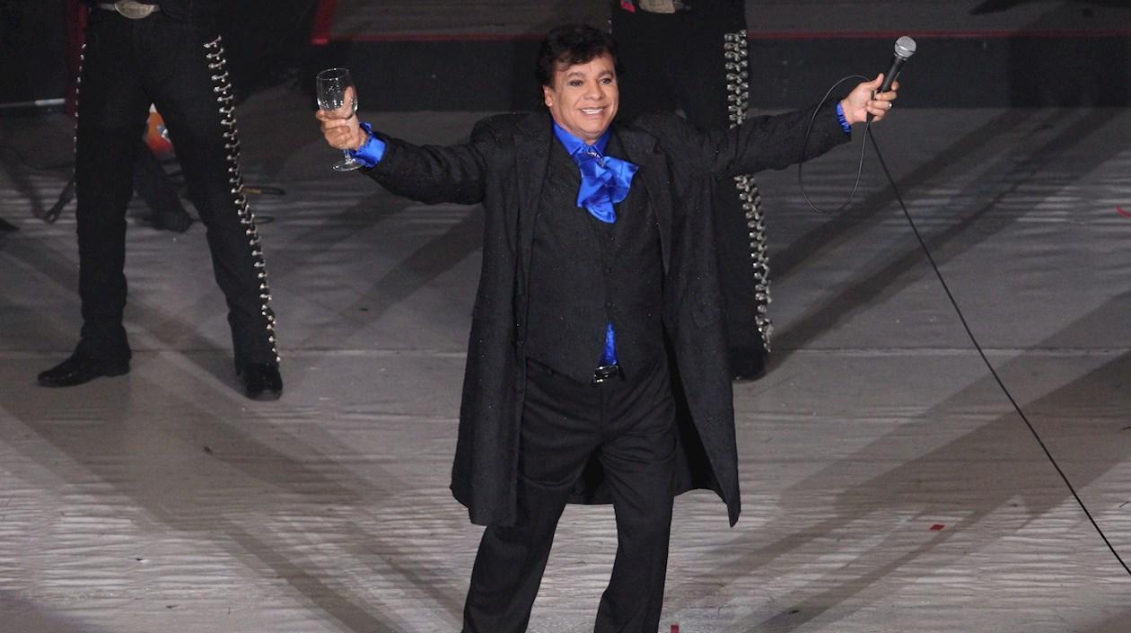 El cantautor mexicano Juan Gabriel.