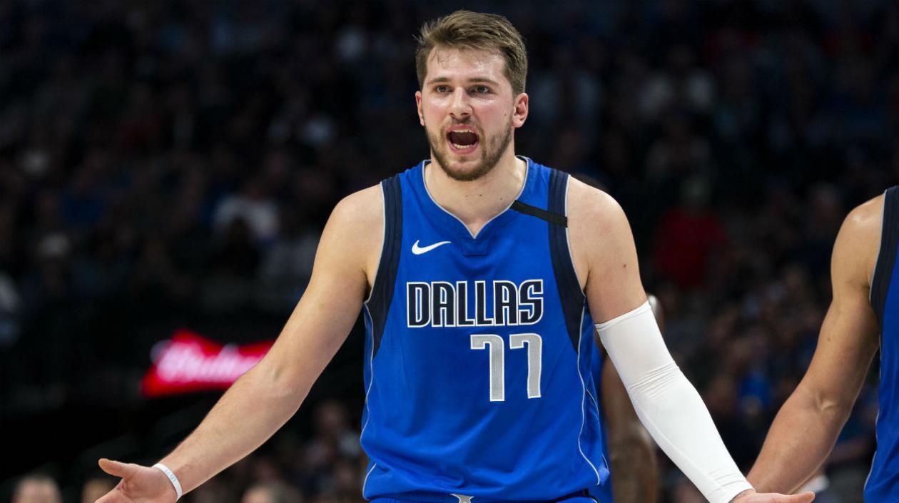 Luka Doncic, jugador de los Mavericks de Dallas. 