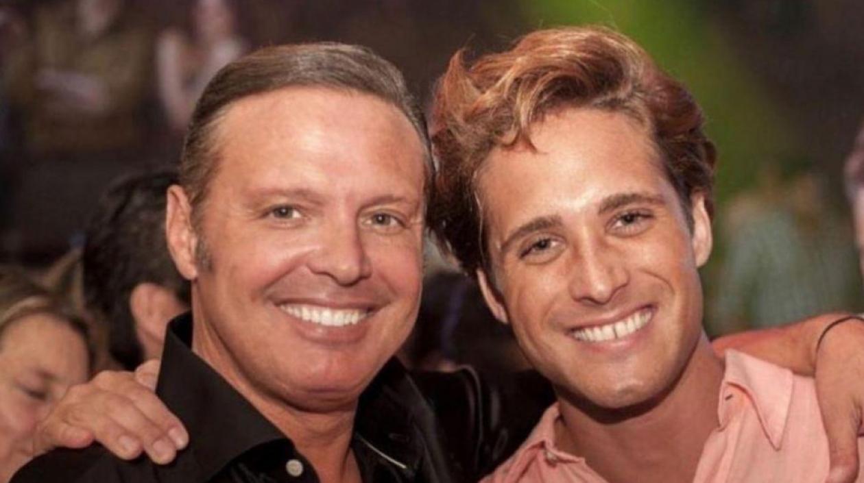 El cantante Luis Miguel y el actor Diego Boneta.