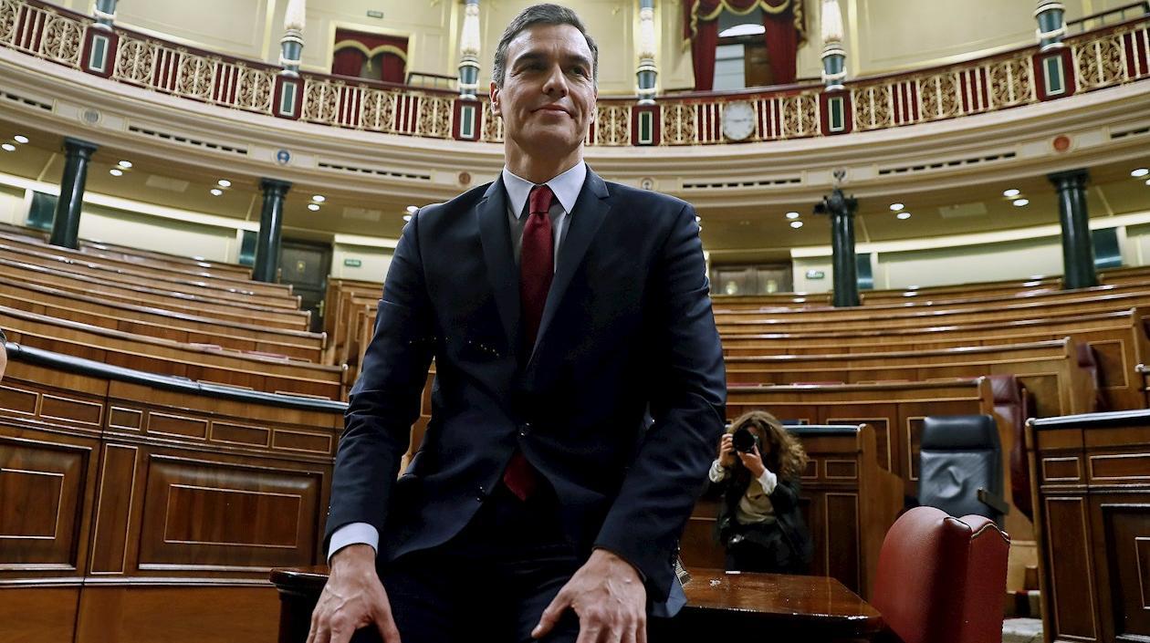 El socialista Pedro Sánchez.