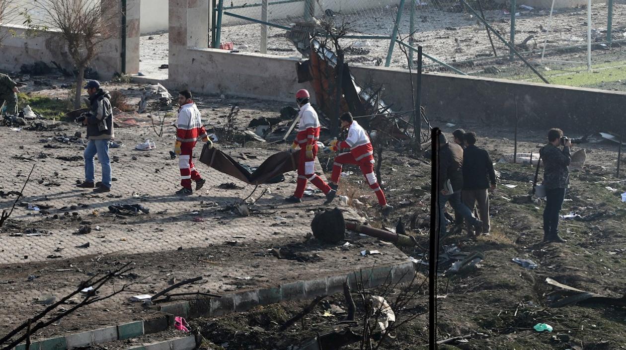 Lugar del accidente.