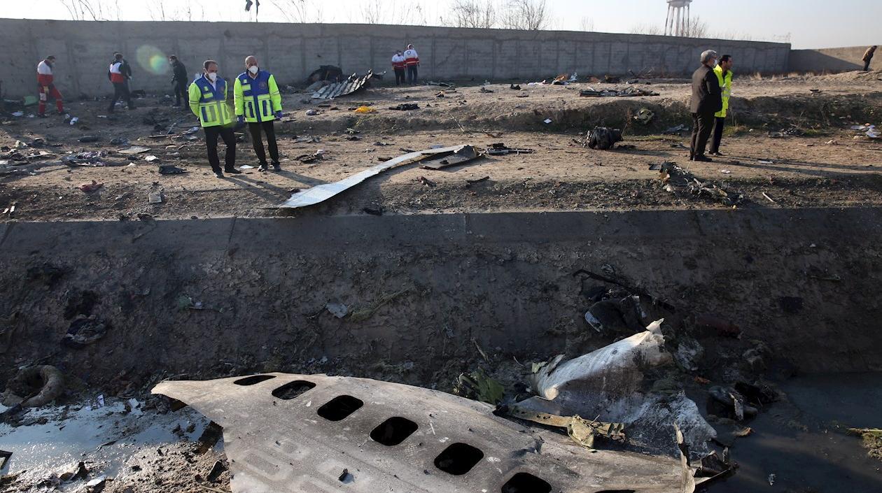 Lugar del siniestro.