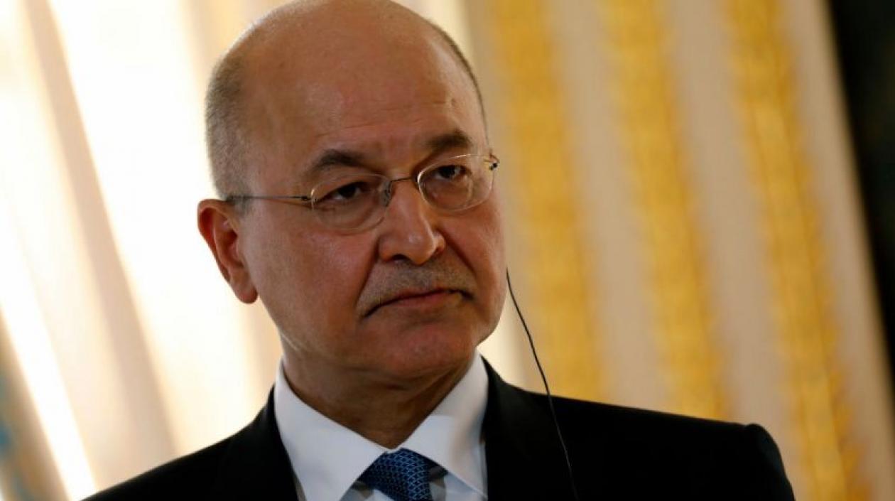 El presidente iraquí, Barham Saleh.
