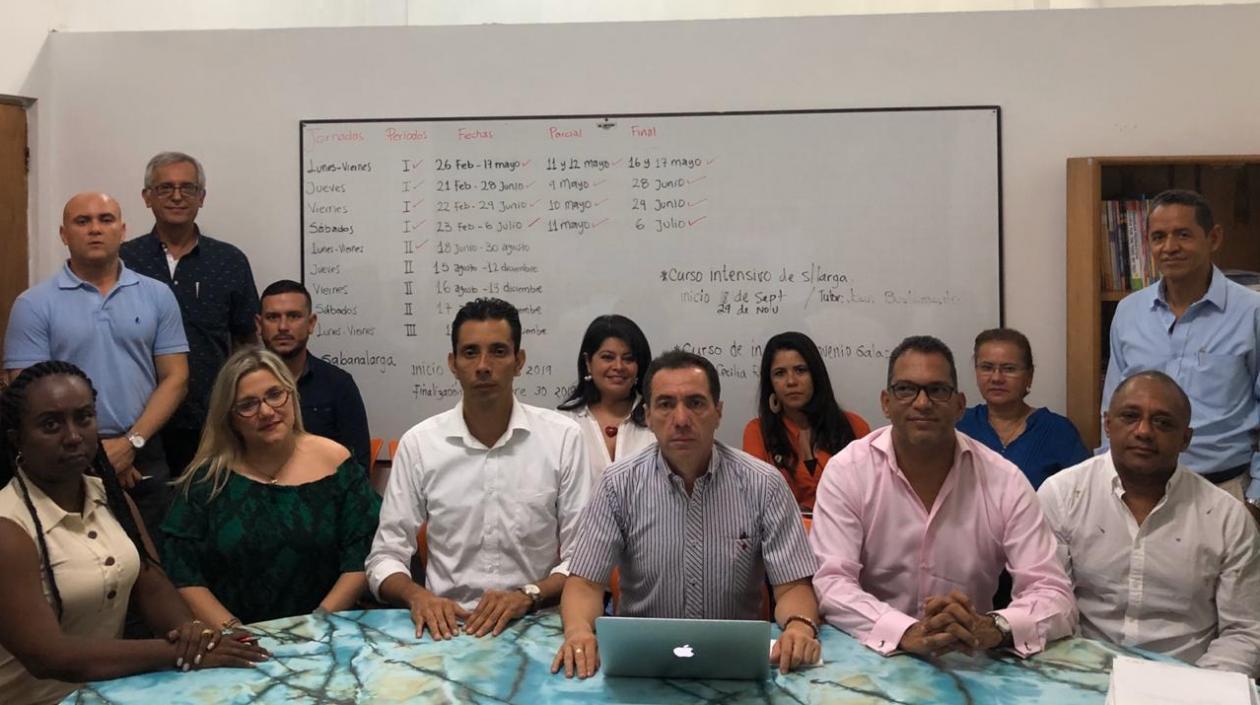 Miembros del Consejo Académico de la Universidad del Atlántico.