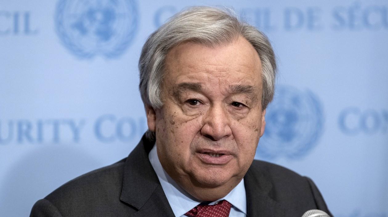El secretario general de Naciones Unidas, António Guterres.