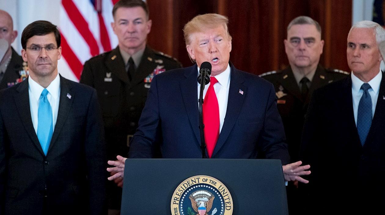 El presidente de Estados Unidos, Donald Trump.